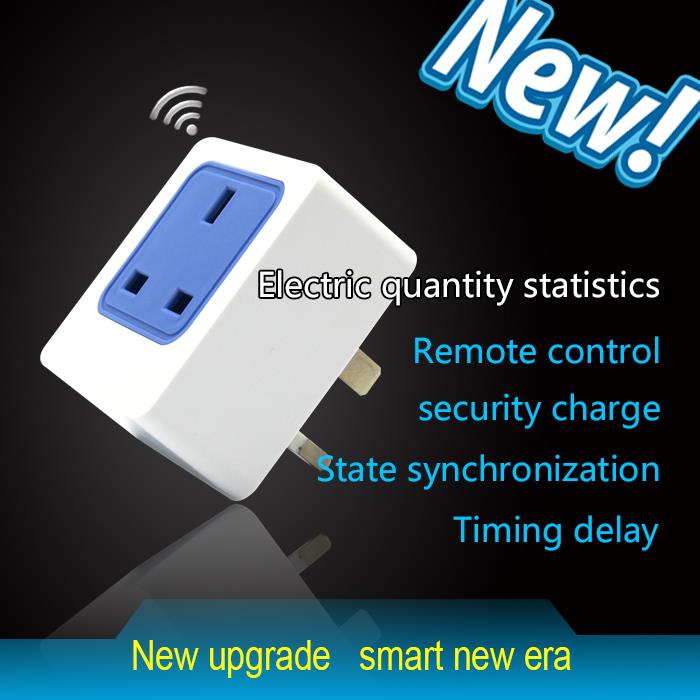 Wifi Smart Socket Interruptor del temporizador de encendido digital Control r...