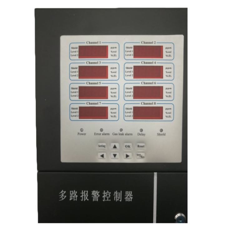 13 Multi-function And Multi-channel Display Alarm Control Cabinet  for industry gas sensor alarming detector and gas leak