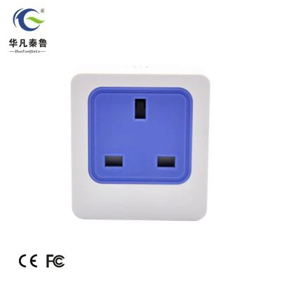 Wifi Habilitado Smart Plug Wifi Wall Plug Smart Wifi Power Socket Outlet Reino Unido Estándar hecho en China