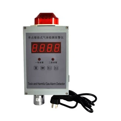 HuaFan Fixed HCL Detección de fugas de gas Proveedores China Light Voice Alarming Detector