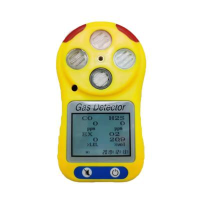 Analizador de gas multi portátil LEL CO H2S O2 Detector de gas personal