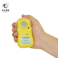 Detector de gas portátil O2 con pantalla LCD de carga