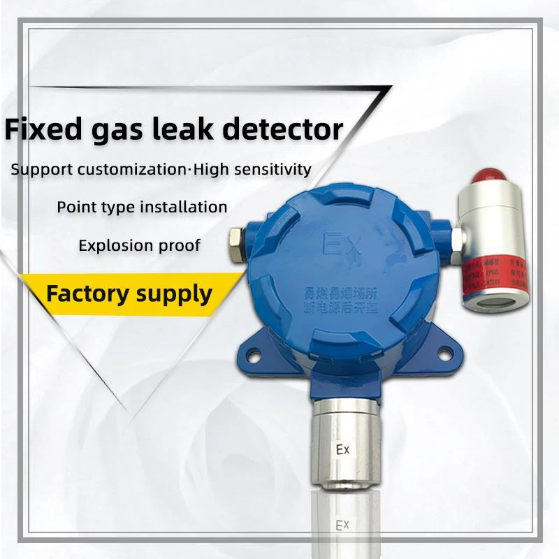 Detector de gas de hidrógeno de salida fija 4-20mA Medidor de H2