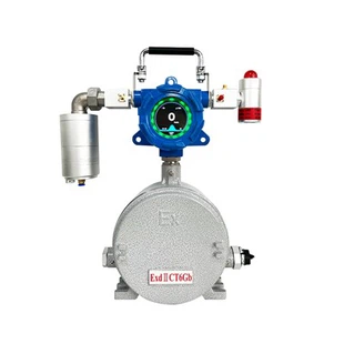 Monitor de área de gas H2S portátil